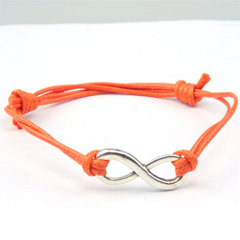 Sun & Moon Touch Bracelets with Milan Rope(Black+Black)