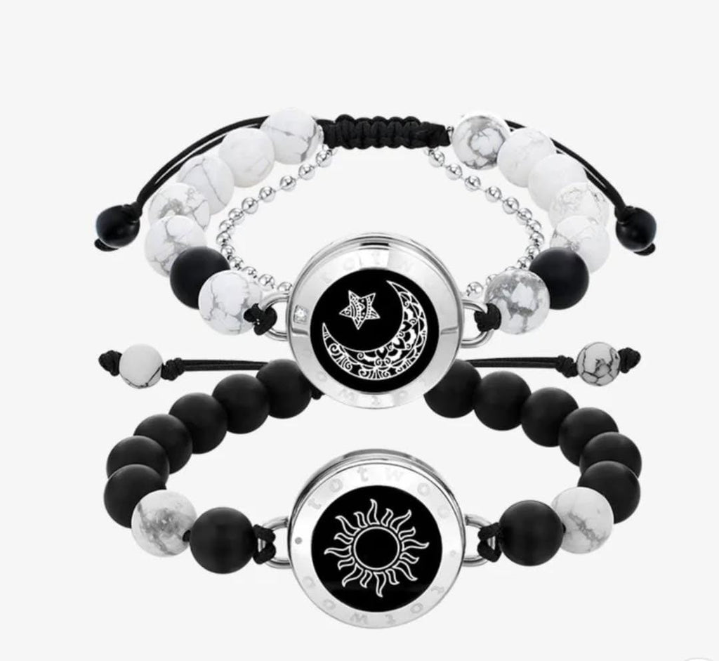 Totwoo Long Distance Bracelets for Couples