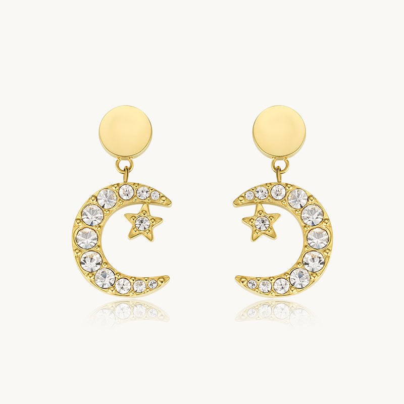 Totwoo X Moon&Star Earring