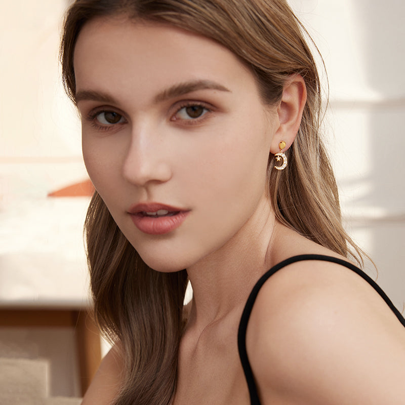 Totwoo X Moon&Star Earring