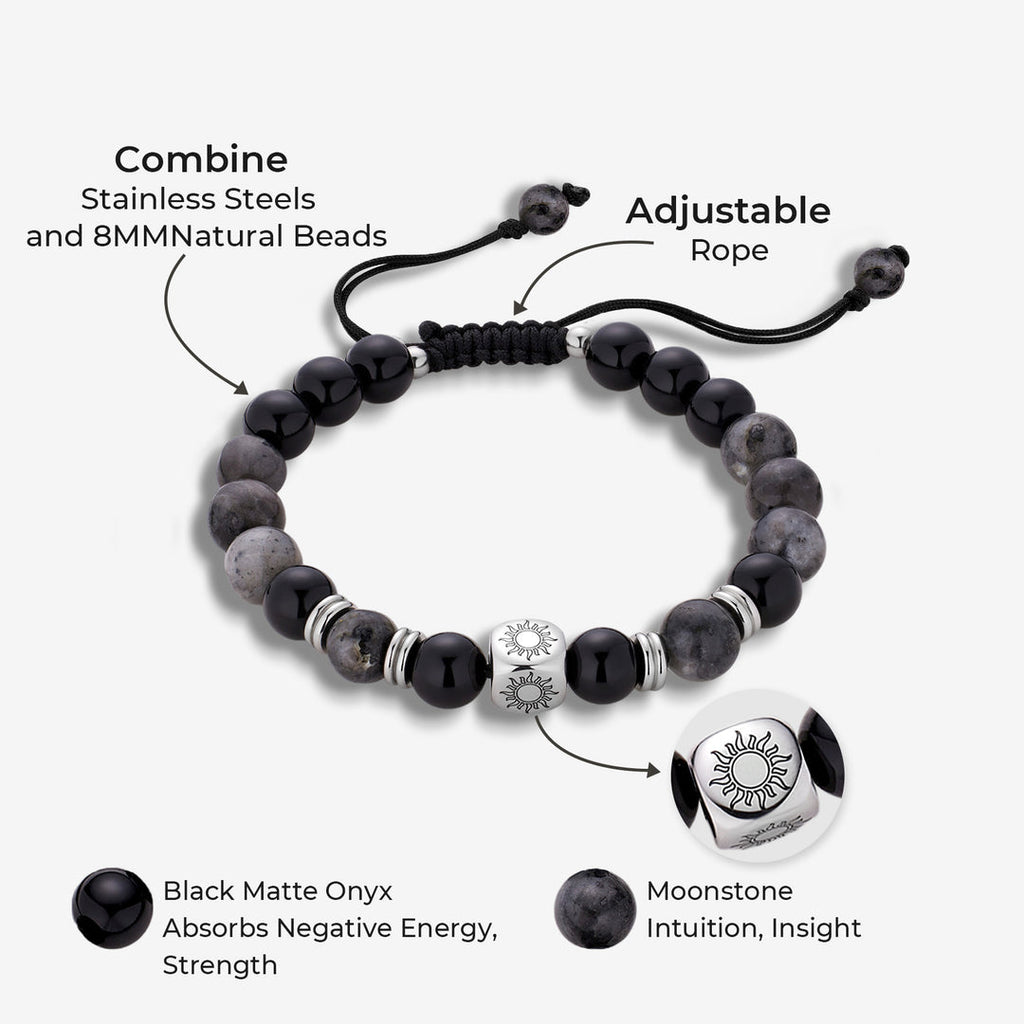 Sun&Moon Celestial Bond Beaded Bracelets