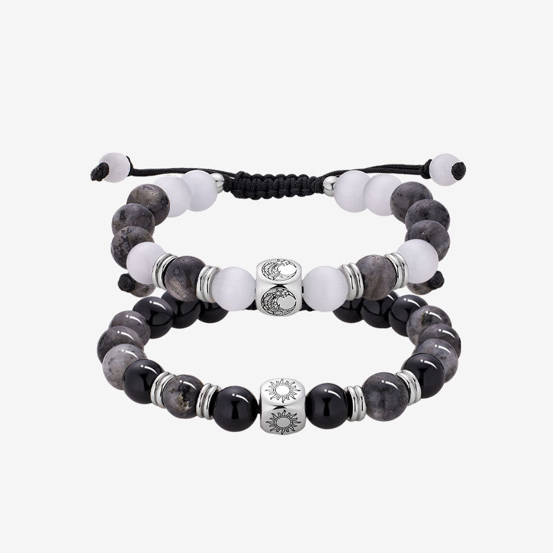 Sun&Moon Celestial Bond Beaded Bracelets