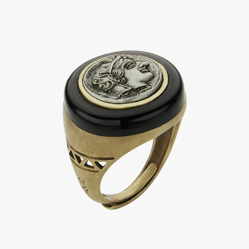 Totwoo MEET Athena Greek Coin Smart Ring